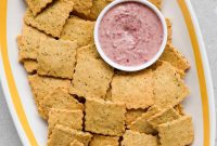 Crispy Chickpea Crackers Recipe: Crunchy Homemade Snack