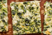 Spinach & Feta Breakfast Puff Pastry Pizza Recipe