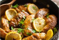 One-Pan Lemon Chicken Paleo Dinner Recipe