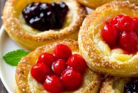 Cream Cheese and Fresh Fruit Danish Recipe for Brunch