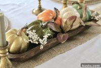 Elegant Fall Dough Bowl Centerpiece Ideas for Rustic Decor