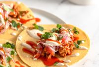 Flavorful Vegan Tempeh Tacos with Spicy Lime Slaw