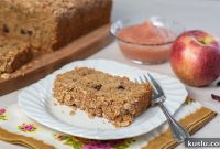 Gluten-Free Applesauce Streusel Loaf Cake Recipe