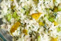 Dill Pickle Chicken Salad Recipe — Tangy Creamy Lunch Idea