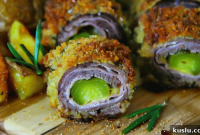 Serbian Breaded Rolled Cutlets (Schnitzel-Style Stuffed Pork)