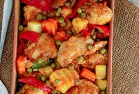 Pineapple Chicken Afritada Recipe — Sweet Savory Filipino Stew
