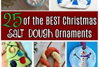 25 Christmas Salt Dough Ornament Ideas for Festive Decorating