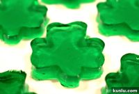 St. Patrick’s Day Shamrock Jello Jigglers Recipe