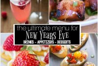 New Year’s Eve Dinner Menu Ideas to Impress Your Guests