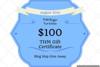 Win a THM Gift Certificate — Enter Now for Your Chance
