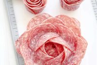 How to Make a Salami Rose for Party Platters and Charcuterie