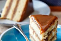 Decadent Butterscotch Cake with Silky Butterscotch Icing