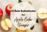 15 Effective Substitutes for Apple Cider Vinegar You Can Use