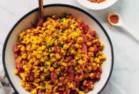 Golden Turmeric Cauliflower Rice Recipe for Flavorful Low-Carb Meals