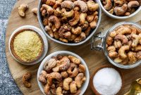 Crispy Salt and Pepper Cashews Made in an Air Fryer