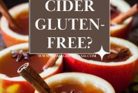 Is Apple Cider Gluten-Free? Clear Answers for Sensitive Diets