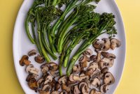 15-Minute Sautéed Broccolini with Garlic Mushrooms