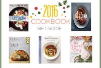 Top Cookbook Gifts for Food Lovers: 2016 Holiday Guide