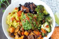 Sweet Potato and Lentil Buddha Bowl Recipe
