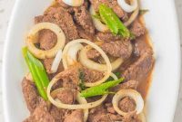 Tagalog-Style Sirloin Beef Steak Recipe