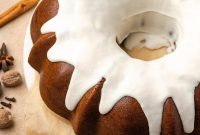 Moist Gingerbread Bundt Cake with Warm Spices