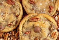 Homemade Pecan Chocolate Chip Cookies Recipe That Crisps Perfectly