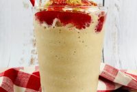 Strawberry Funnel Cake Frappuccino Recipe (Copycat Starbucks)