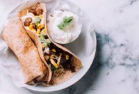 Freezer Burritos with Ground Beef, Rice & Cheese