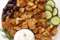 Creamy Yogurt Tzatziki with Fresh Dill and Cucumber