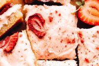 Strawberry Sugar Cookie Bars Recipe — Soft, Chewy Dessert Bars