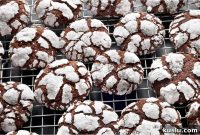 Indulgent Chunky Chocolate Crinkle Cookies Recipe