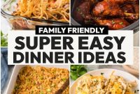 Simple Weeknight Dinner Recipes for Busy Families