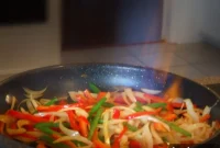 Flambéed Chiles and Onions Recipe: Smoky, Sizzling Side Dish