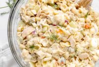 Mediterranean Tuna Pasta Salad with Olives and Cherry Tomatoes
