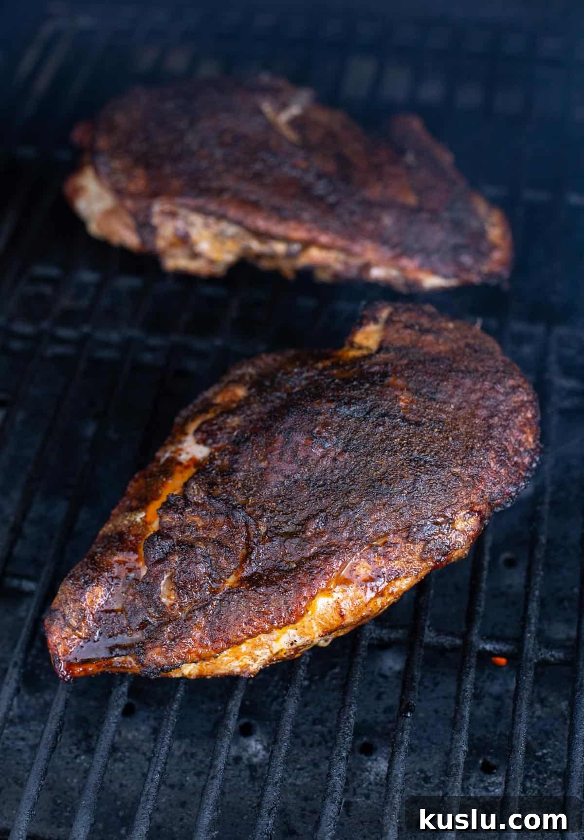 Cajun Grilled Turkey Breast Recipe for Juicy, Flavorful Results 6 Grilled Turkey breast at 160 degrees Fahrenheit.