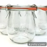 Weck 762 Tulip Jelly Jar, SET of 6