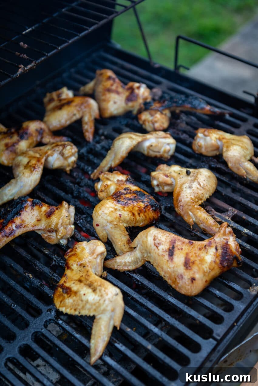 Platter of ginger lime wings