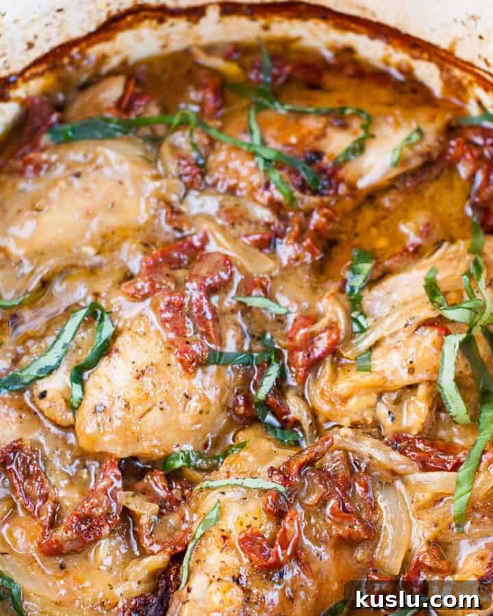 creamy sun-dried tomato chicken