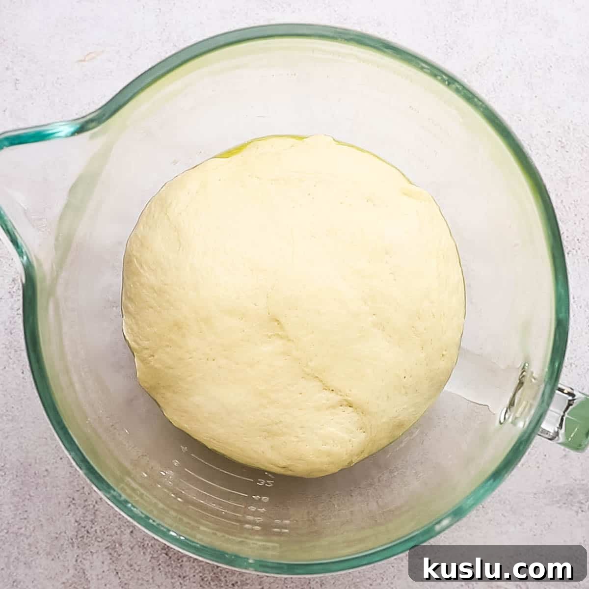 How to Make Thick Crust Pizza at Home: Crispy Edge, Chewy Center 10 pizza dough in the bowl