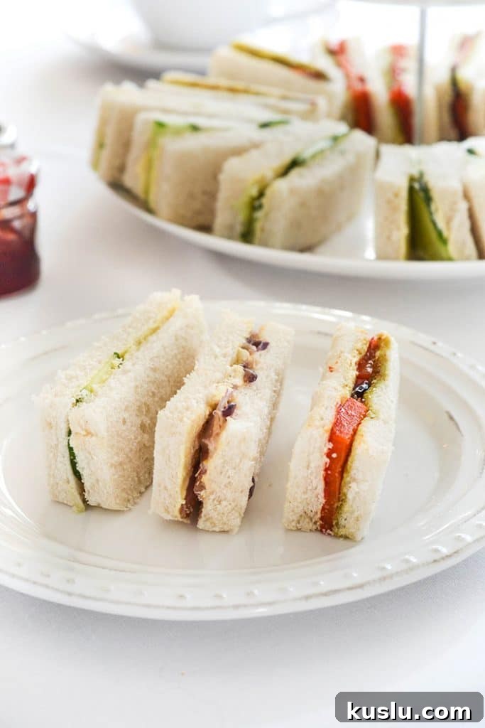 Vegan Tea Finger Sandwiches | WallflowerGirl.co.uk #vegan