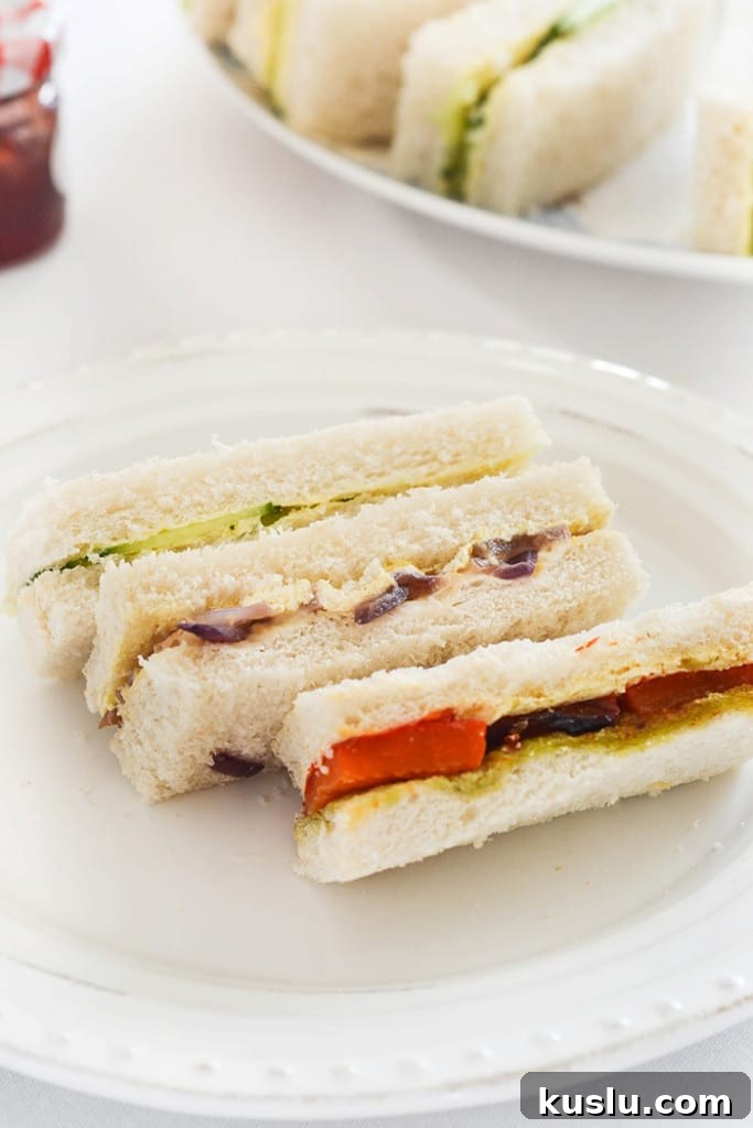 Vegan Tea Finger Sandwiches | WallflowerGirl.co.uk #vegan