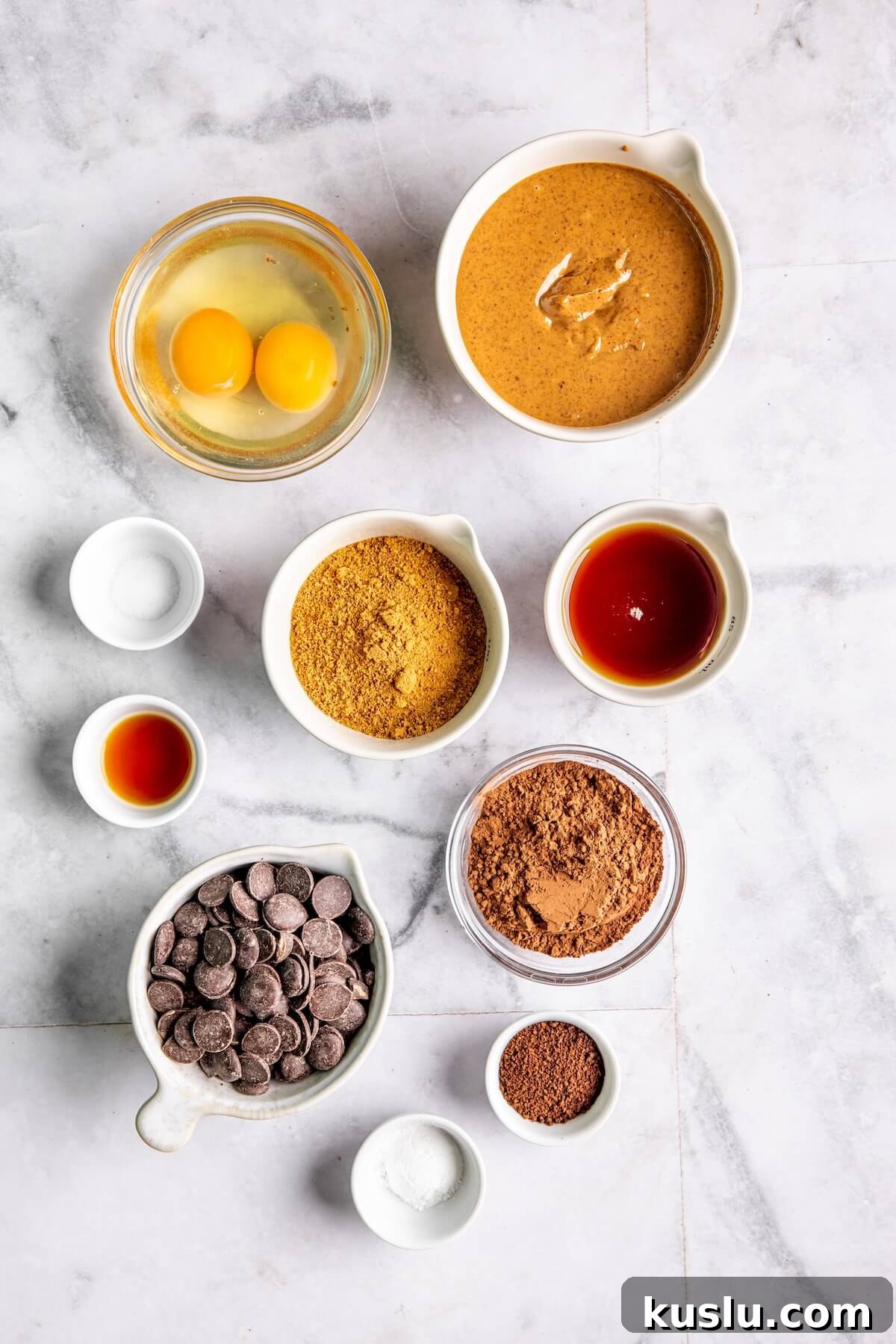 Paleo Brownie Ingredients - Olivia Adriance