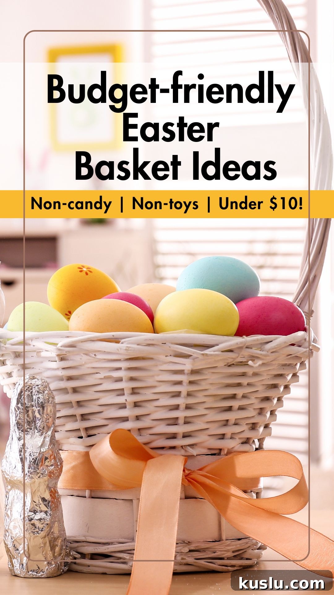 Affordable Easter Basket Ideas Without Candy or Toys 2 Budget Friendly Easter Basket Ideas - Non-candy, non-toys ideas for under $10 from a mom of 5 boys!