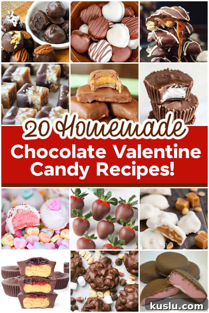 chocolate candy recipes valentine's day