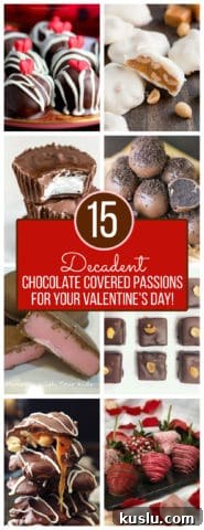 15 Decadent Chocolate Covered Passions for Your Valentine's Day