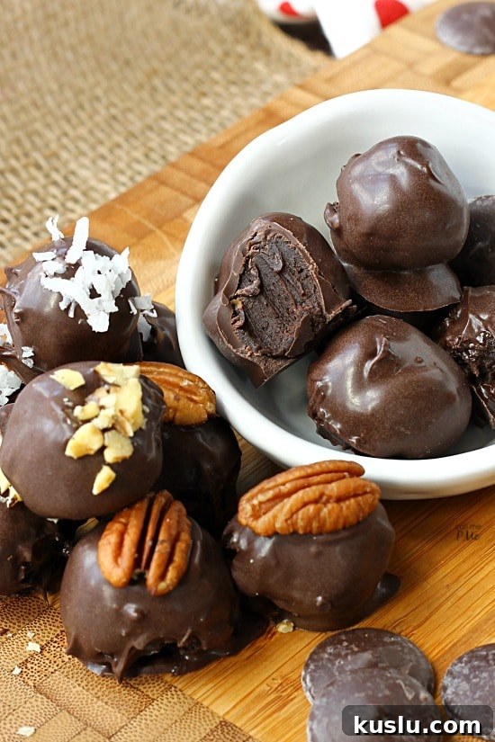 Best Dark Chocolate Truffles @ Call me PMc