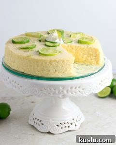Keto Instant Pot Key Lime Cheesecake