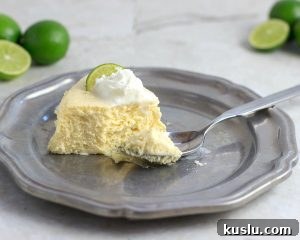 Keto Instant Pot Key Lime Cheesecake