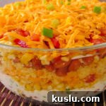Mexican Cornbread Salad Recipe with Fresh Corn & Avocado 3 Mexican Cornbread Salad