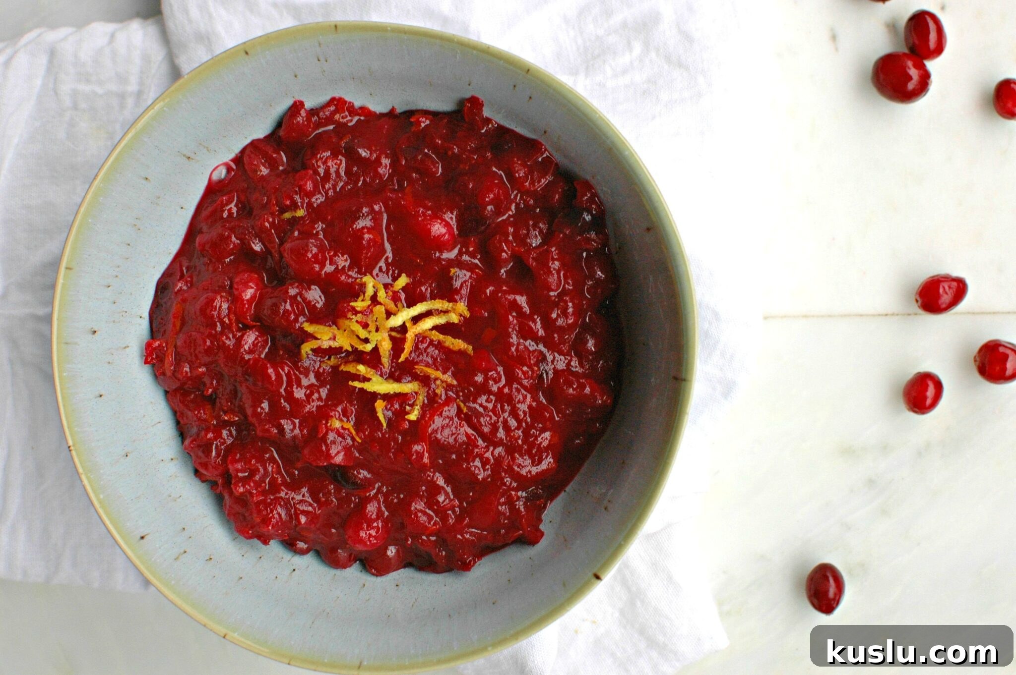Orange Cinnamon Cranberry Sauce Recipe for Holiday Tables 3 Orange Cinnamon Cranberry Sauce